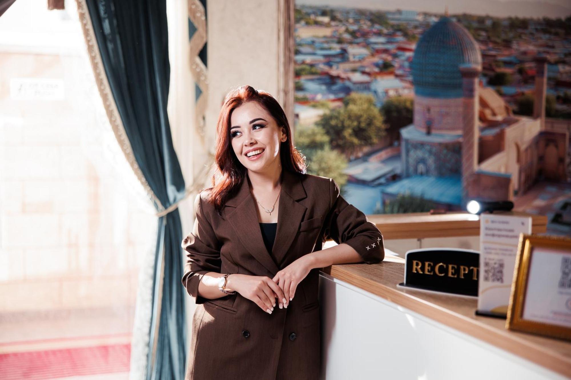 Bex Sueno Hotel Samarkand Bagian luar foto
