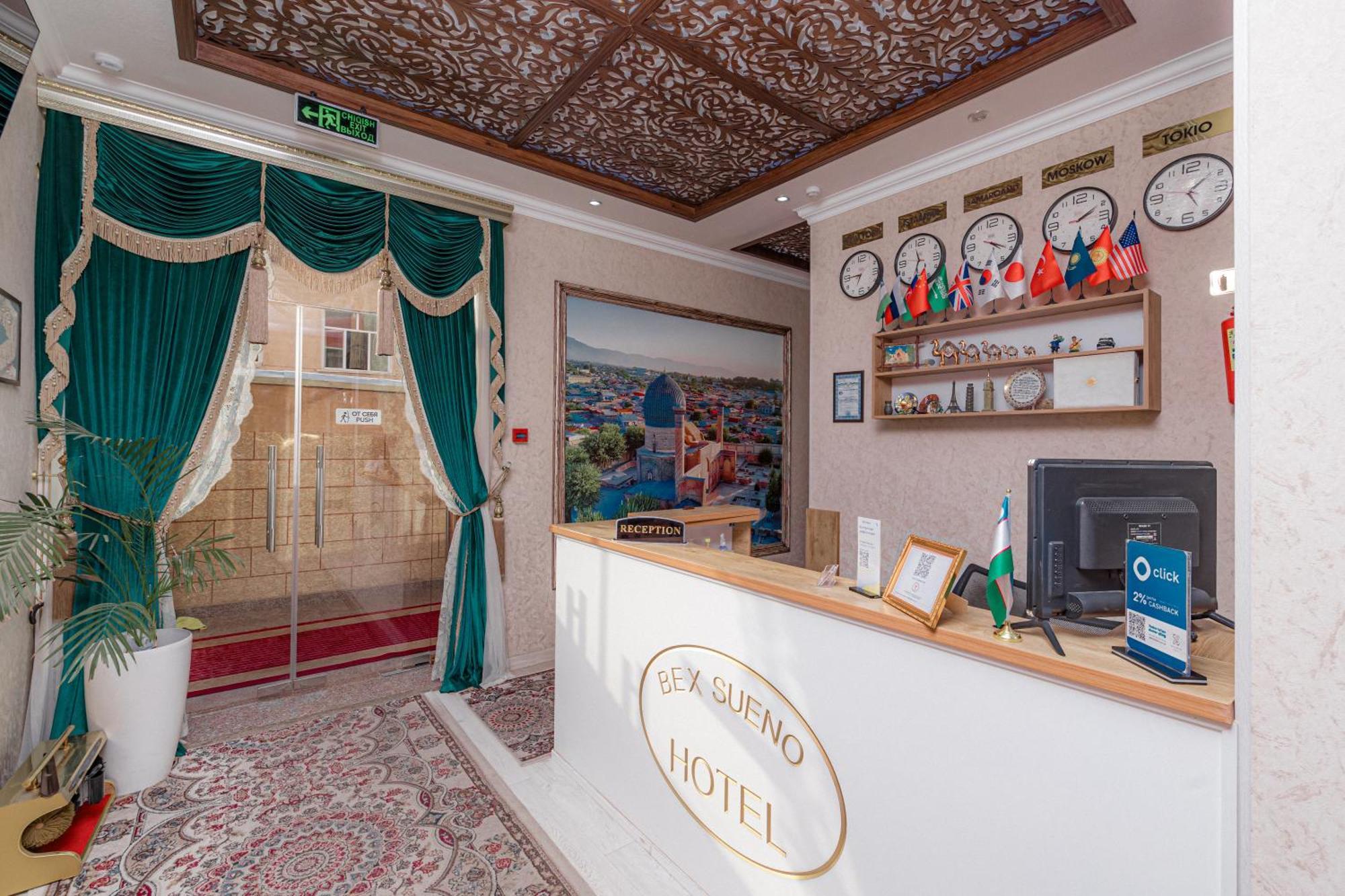 Bex Sueno Hotel Samarkand Bagian luar foto